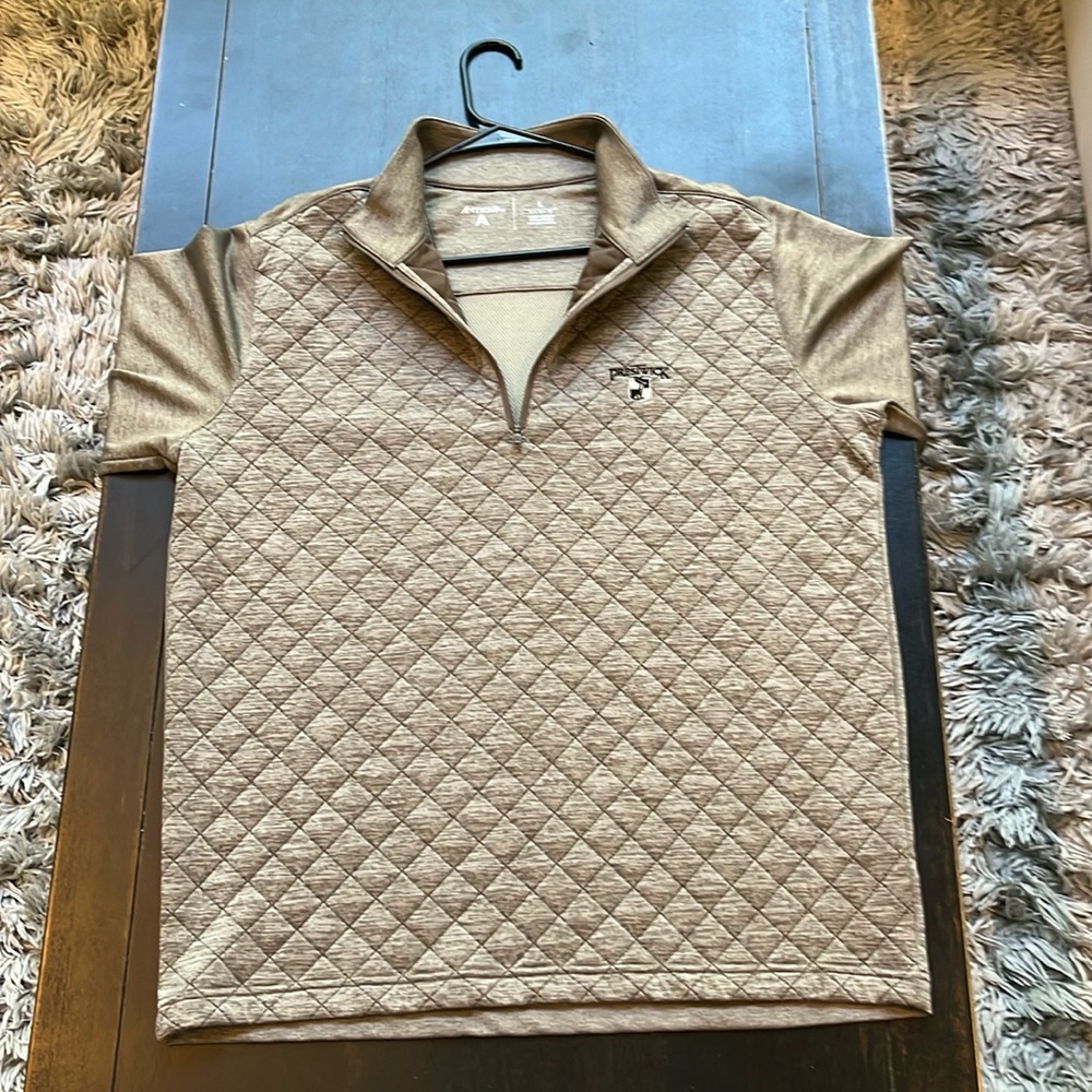 Prestwick golf club quarter zip. size Large.